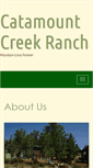 Mobile Screenshot of catamountcreek.com